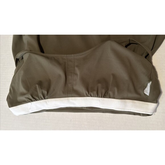 NWT HALARA Softlyzero Easy peasy Dress, Size XL Olive Green Bra Shorts - Picture 6 of 9